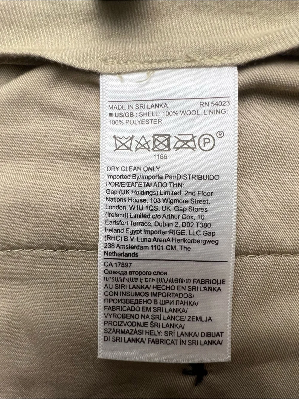 Banana Republic Pants Men 35x30 Gray Glen Plaid Vitale Barberis Wool Flannel